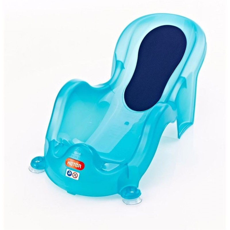 KETER TAMI Dětské lehátko do koupele, transparentní modrá 222675