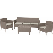 KETER SALEMO 3 SEATER Set zahradní, cappuccino/béžová 17205990