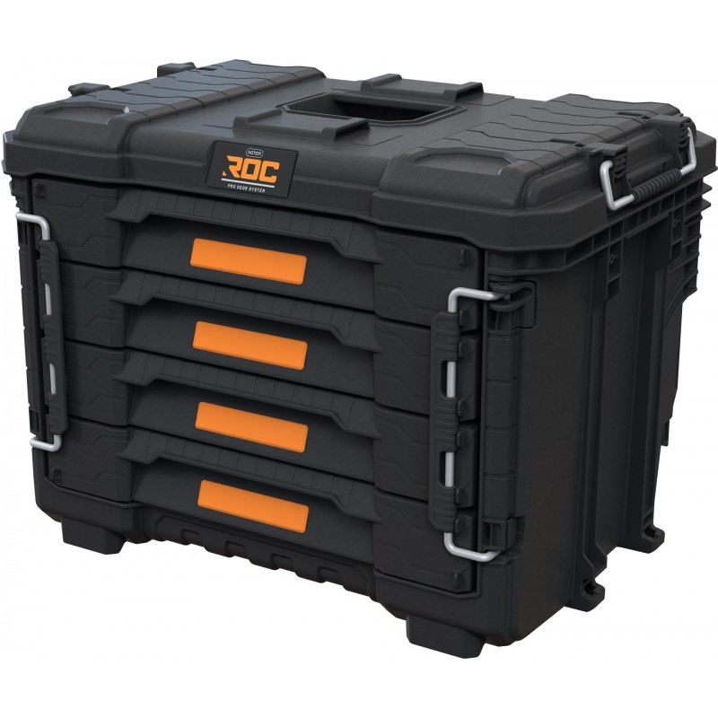 KETER ROC PRO GEAR 2.0 Box se čtyřmi zásuvkami XL 56,5x37,5x41,3 cm 17212782 KETER ROC PRO GEAR 2.0 Box se čtyřmi zásuvkami XL 56,5x37,5x41,3 cm 17212782