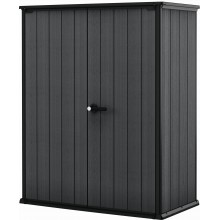 KETER CORTINA ALTO 1400L Zahradní skříň, 140 x 73,6 x 170,4 cm, šedá 17212412