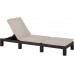 KETER DAYTONA DELUXE lehátko, 195 x 65 x 25,5 cm, hnědá 17211632