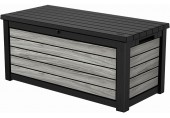 KETER DECO 630L Zahradní box, 155 x72 x 69,5 cm, šedý 17213823