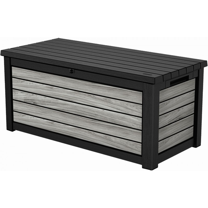 KETER DECO 630L Zahradní box, 155 x72 x 69,5 cm, šedý 17213823