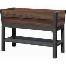 KETER DECO ELEVATED GARDEN BED Truhlík, 113 x 47,5 x 79,8 cm, walnut 17213340