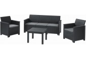 KETER ELODIE 3 SEATER Set zahradní, grafit/šedá 17209489