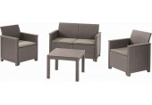 KETER ELODIE 2 SEATER Set zahradní, cappuccino/písková 17209485