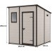 BAZAR KETER MANOR PENT 6 x 6 zahradní domek, 183,5 x 185 x 200,5 cm, béžová 17208243 POŠKOZENÝ OBAL, OHNUTÉ DÍLY!!