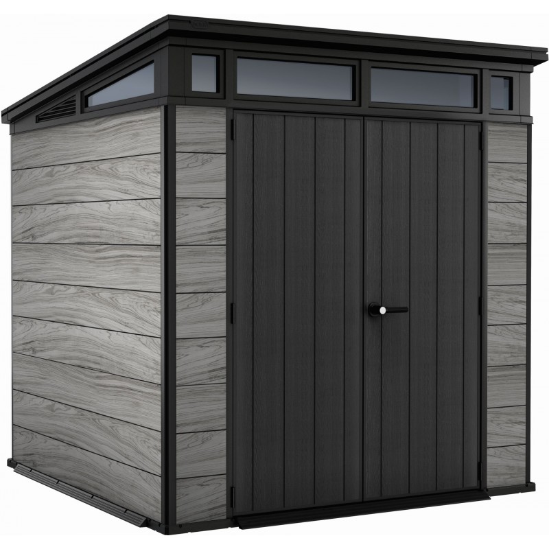 KETER PENT SIGNATURE 7 x 7 domek, 216 x 218 x 226 cm, šedý 17214176