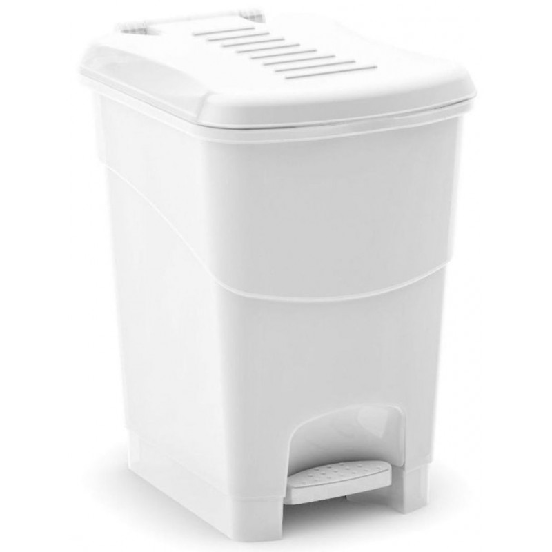 KIS KORAL S 10L odpadkový koš 19x24x28cm bílý