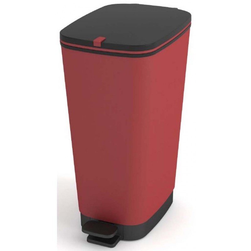 KIS CHIC BIN L 50L Odpadkový koš 29 x 44,5 x 60,5 cm paprika KIS CHIC BIN L 50L Odpadkový koš 29 x 44,5 x 60,5 cm paprika