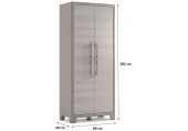 KIS GULLIVER MULTISPACE skříň 80x44x182cm béžová