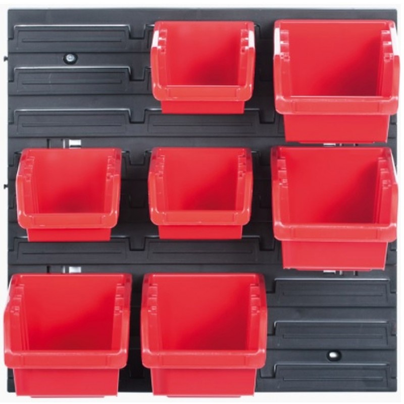 Kistenberg ORDERLINE Závěsný panel se 7 boxy na nářadí, 40x19,5x40cm KOR5