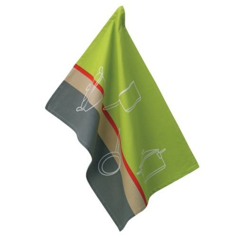 KELA Utěrka na nádobí AMALIE 70x50 cm zelená KL-10703 KELA Utěrka na nádobí AMALIE 70x50 cm zelená KL-10703