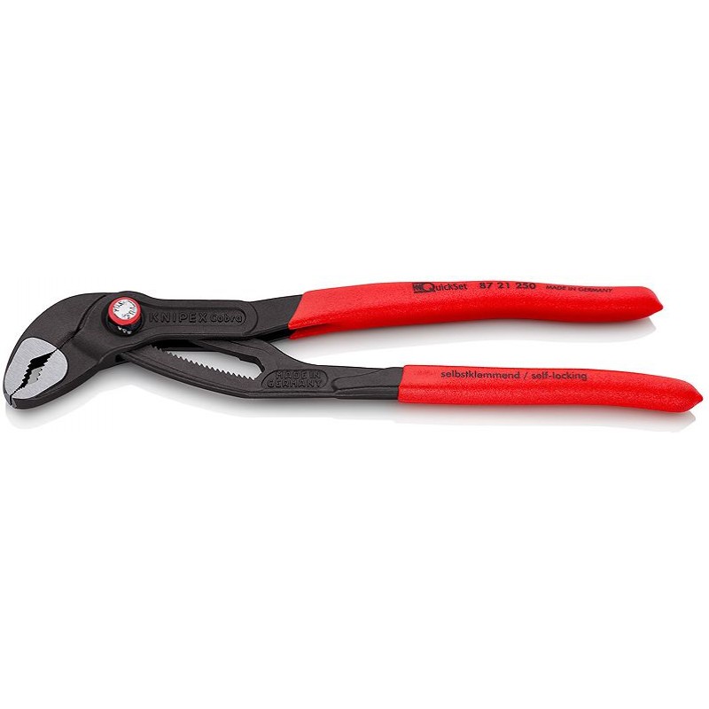 KNIPEX SIKA Kleště Cobra Quick 6/4" 250mm 8721250 KNIPEX SIKA Kleště Cobra Quick 6/4" 250mm 8721250