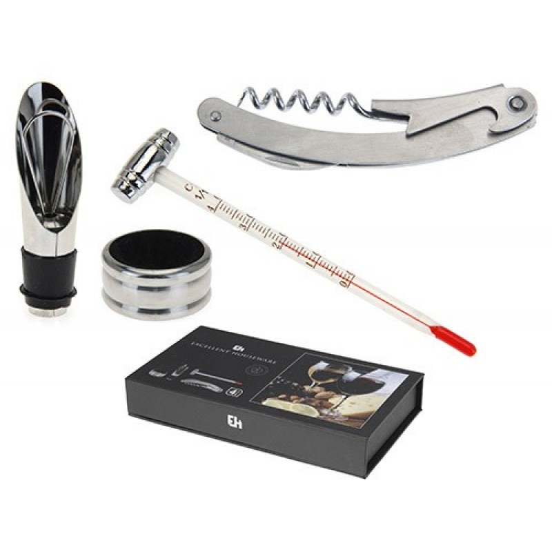 KAISERHOFF Souprava na víno 4ks  KO-929658