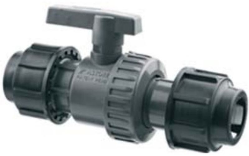 Kulový kohout PVC-U oboustranně svěrný O-O 32 x 32 32VSI16G032