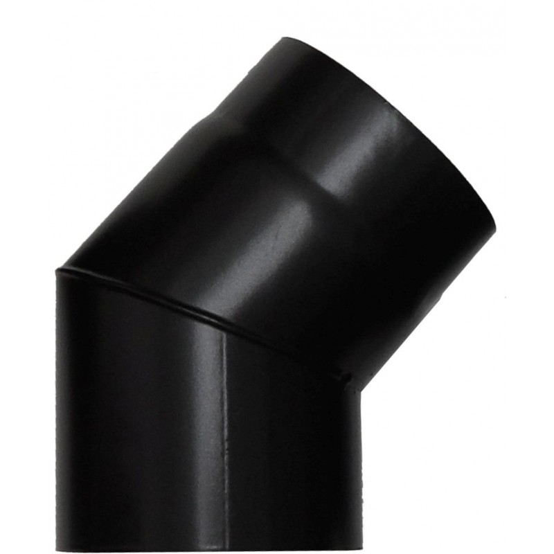 Koleno 120 síla 1,2mm 45 Save černé matné