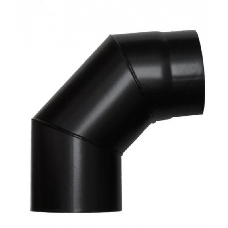 Koleno 120 síla 1,2mm 90 Save černé matné