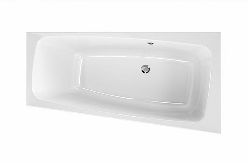 KOLO Split asymetrická vana 160 x 90 cm pravá bílá XWA1660000