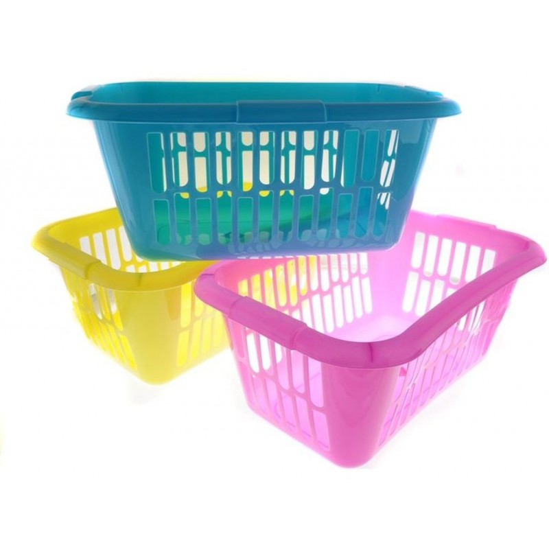 HEIDRUN Koš na čisté prádlo 25,5 x 59 x 39 cm, růžová 5077