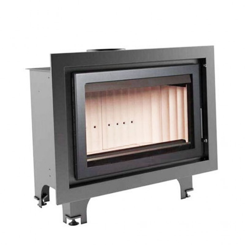 KRATKI BASIA/PF 15 Kw, krbová vložka teplovzdušná, rovné sklo