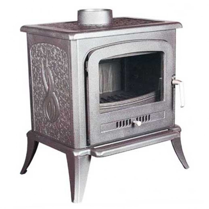 KRATKI Koza K7, 7kW krbová kamna černá teplovzdušná KRATKI Koza K7, 7kW krbová kamna černá teplovzdušná