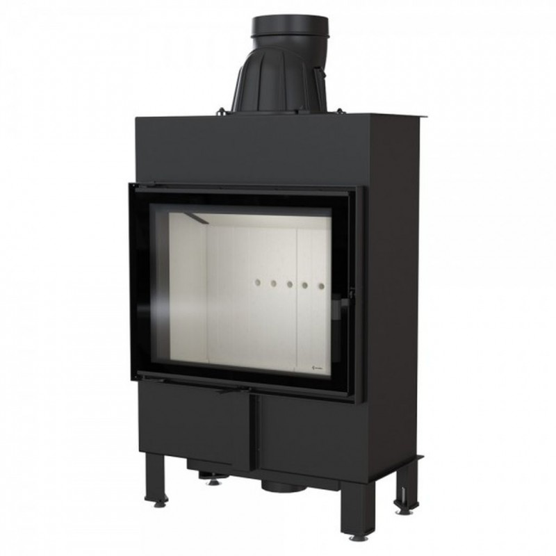 KRATKI LUCY/12/SLIM krbová vložka teplovzdušná, rovné sklo