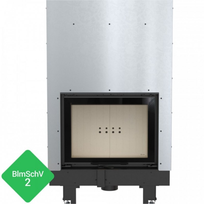 KRATKI MBM/PW/10/G/W krbová vložka teplovodní, rovné sklo s výsuvem, s chladící smyčkou