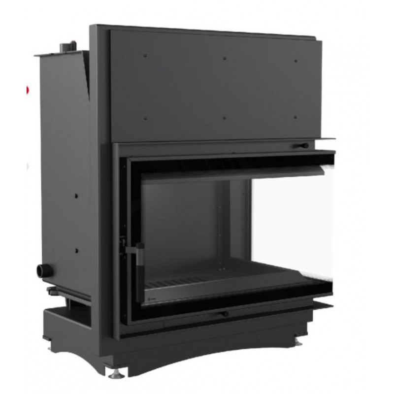 KRATKI OLIWIA/PW/BP/22/BS/W/DECO krbová vložka teplovodní, pravé sklo, s chladící smyčkou KRATKI OLIWIA/PW/BP/22/BS/W/DECO krbová vložka teplovodní, pravé sklo, s chladící smyčkou