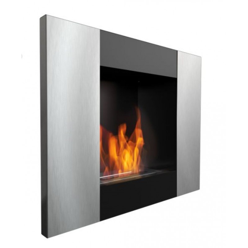 KRATKI Biokrb QUAT VERTICAL černý, broušená ocel