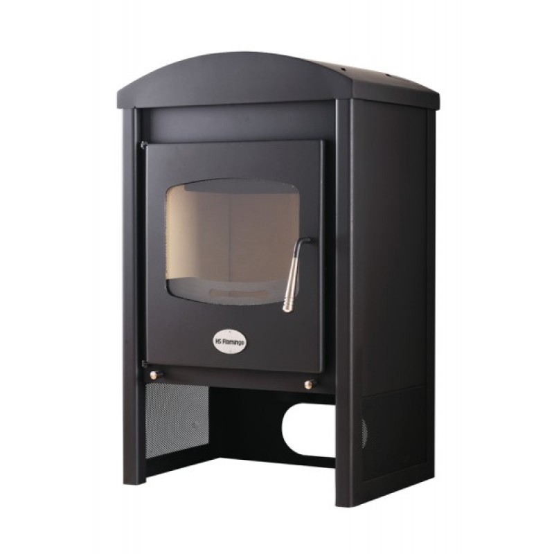 HSFLAMINGO Krbová kamna STAVANGER 9kw, černá/black s pérkem