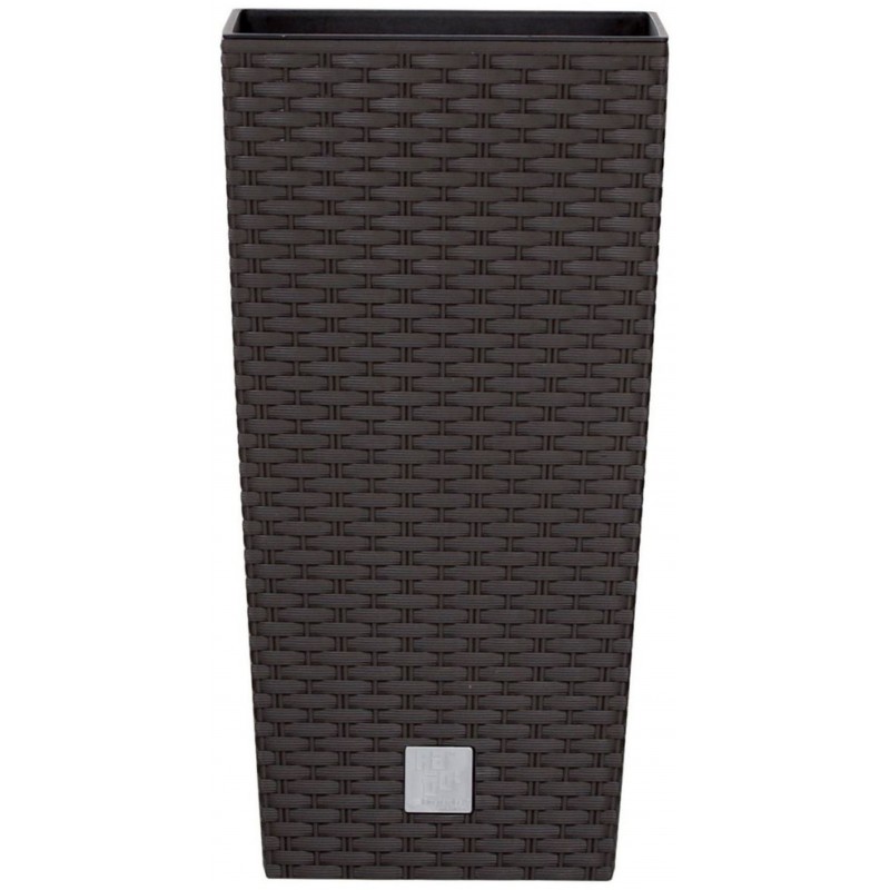 Prosperplast RATO SQUARE Květináč 40cm, 91,5l, umbra DRTS400 Prosperplast RATO SQUARE Květináč 40cm, 91,5l, umbra DRTS400