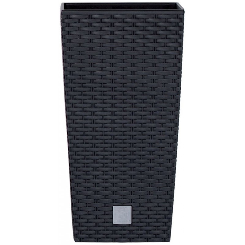 Prosperplast RATO SQUARE květináč 22cm, 16,3l, antracit DRTS225 Prosperplast RATO SQUARE květináč 22cm, 16,3l, antracit DRTS225