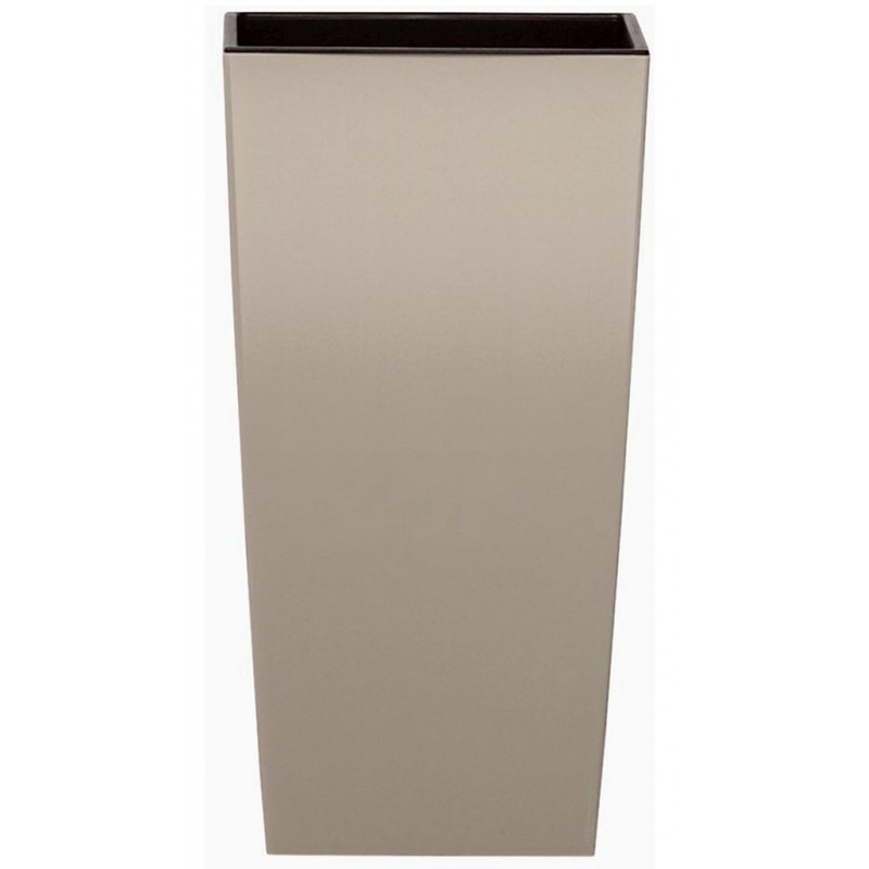 Prosperplast URBI SQUARE MATT Květináč s vkladem 91,5l, 40cm, mocca DURS400 Prosperplast URBI SQUARE MATT Květináč s vkladem 91,5l, 40cm, mocca DURS400