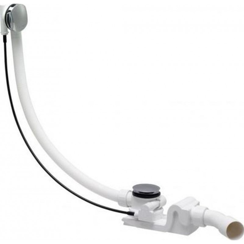 LAUFEN Odpadní a přepadová armatura, chrom, bez napouštění, 2.9445.7