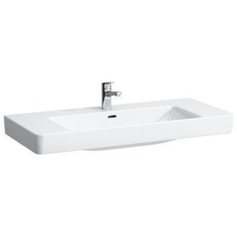 LAUFEN PRO S Umyvadlo do nábytku 105x46 cm, 3 otvory, bílá 8.1396.6.000.108.1 LAUFEN PRO S Umyvadlo do nábytku 105x46 cm, 3 otvory, bílá 8.1396.6.000.108.1
