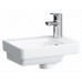 LAUFEN PRO S Umývátko asymetrické 36x25 cm, bez otvoru, bílá LCC 8.1596.0.400.109.1