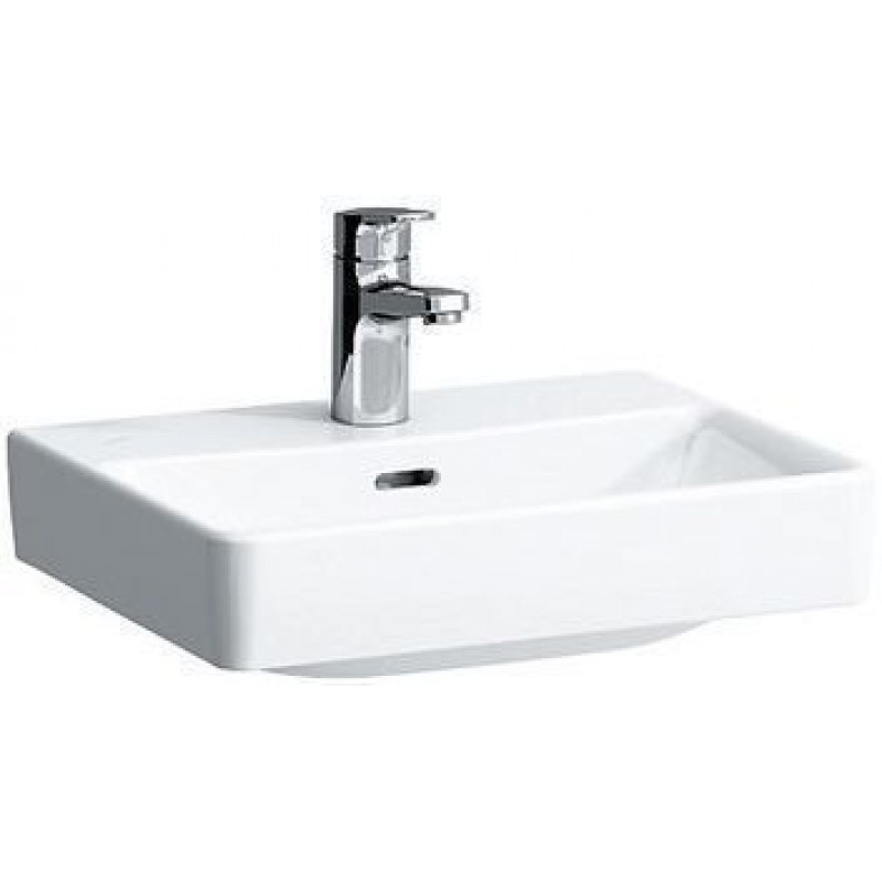 LAUFEN PRO S Umývátko 45x34 cm, broušené, s otvorem, bez přepadu, bílá LCC 8.1696.1.400.142.1 LAUFEN PRO S Umývátko 45x34 cm, broušené, s otvorem, bez přepadu, bílá LCC 8.1696.1.400.142.1