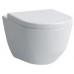 LAUFEN PRO S Závěsný klozet rimless compact, bílá mat 8.2096.5.757.000.1