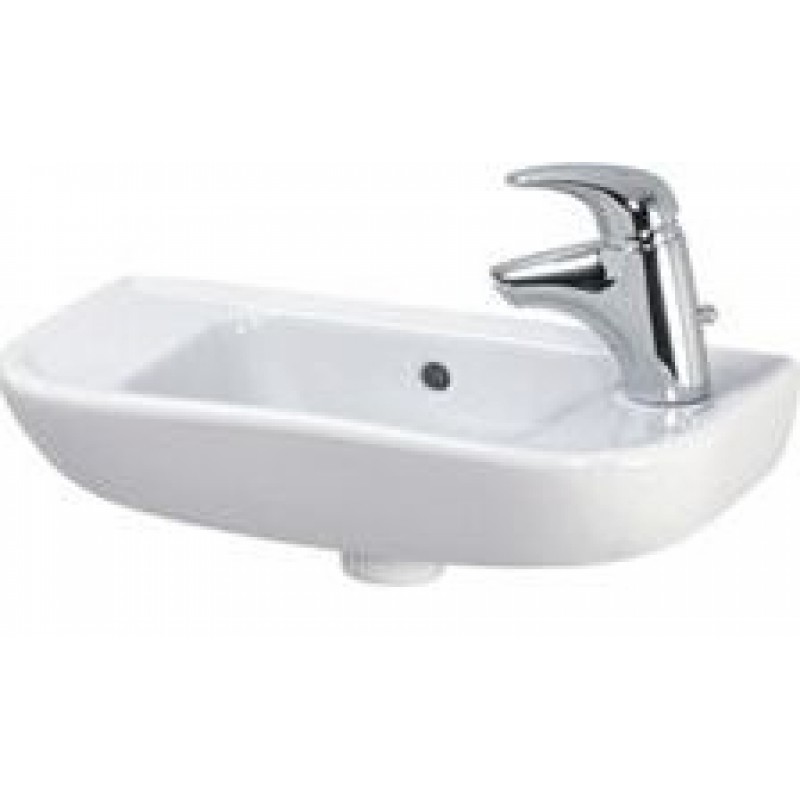 Laufen PRO C Umývátko 50x25 cm, s otvorem, bílé, 8.1695.7.000.106.1 Laufen PRO C Umývátko 50x25 cm, s otvorem, bílé, 8.1695.7.000.106.1