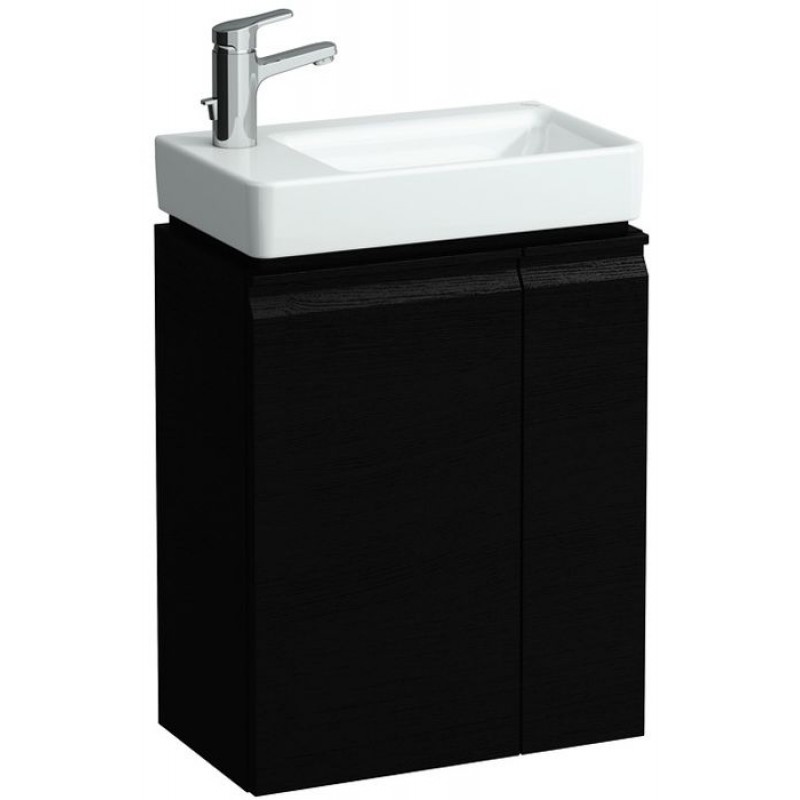 LAUFEN PRO Skříňka pod umyvadlo, levá, 470mm, poličky vpravo, wenge, 4.8300.1.095.423.1 LAUFEN PRO Skříňka pod umyvadlo, levá, 470mm, poličky vpravo, wenge, 4.8300.1.095.423.1