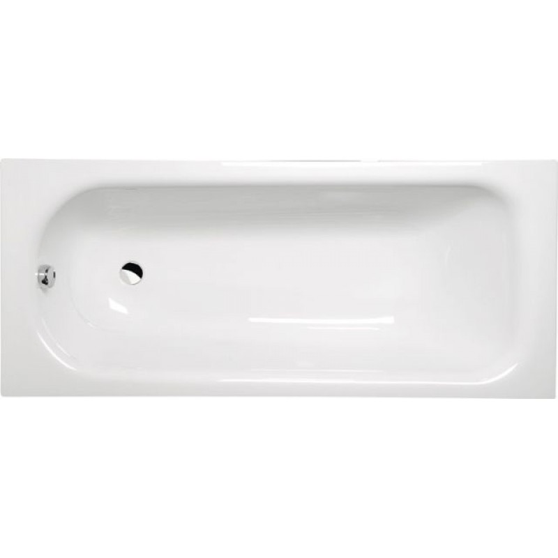 POLYSAN LAURA obdélníková vana 170x75x39cm, bílá 25611