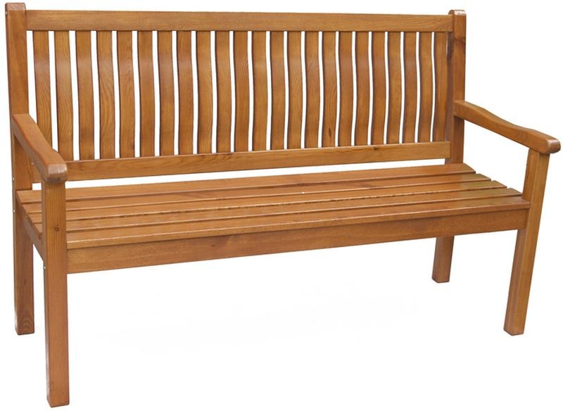 Lavice BOSTON 150 x 58 x 90 cm, popelavá, borovice 415/4