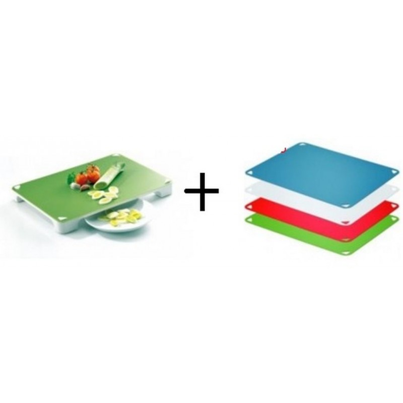 LEIFHEIT Prkénko na krájení Varioboard + Náhradní folie 03086+0308 LEIFHEIT Prkénko na krájení Varioboard + Náhradní folie 03086+0308