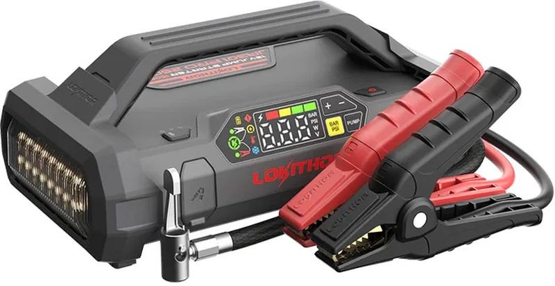 LOKITHOR Startovací zdroj s kompresorem (12V/3000A/77Wh) JA302 PRO LOKITHOR Startovací zdroj s kompresorem (12V/3000A/77Wh) JA302 PRO
