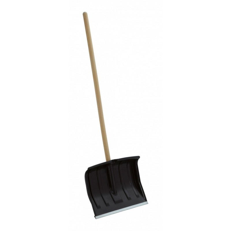 PROSPERPLAST PRACTIC ECO STANDARD Lopata na sníh, černá mat ILT37S