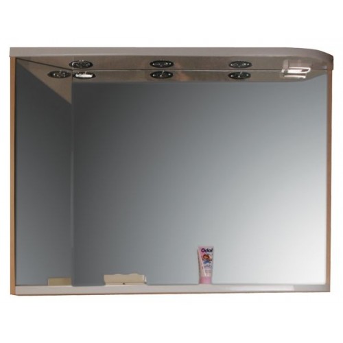 RAVAK Praktik M 780 L zrcadlo s poličkou, bříza/bílá X000000160