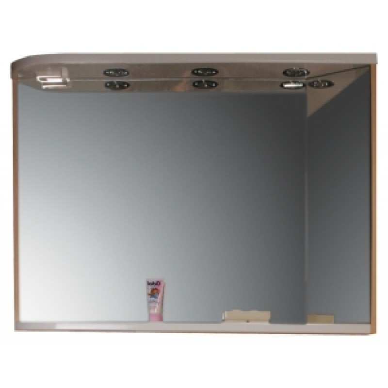RAVAK Praktik M 780 R zrcadlo s poličkou, bříza/bílá X000000161