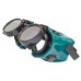 Ochranné svářečské brýle - odklápěcí kruhové zorníky, tmavost skla DIN5 OB159