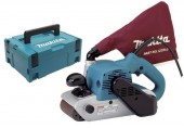 MAKITA 9403J Pásová bruska Rozměry brusného pásu :100x610mm / Příkon: 1 200W, Makpac